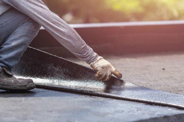 Professional Wet Basement Repair technician working in Wolcott, IN
